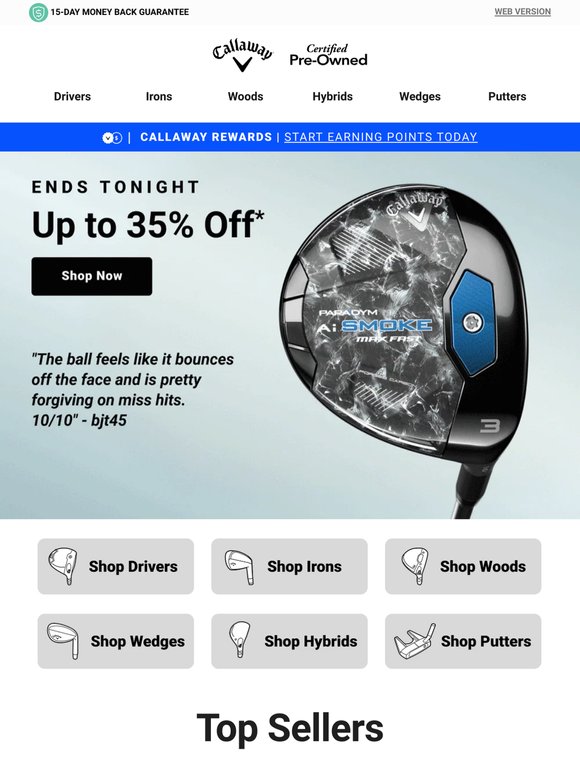 Ends Tonight: Up to 35% Off Top Sellers