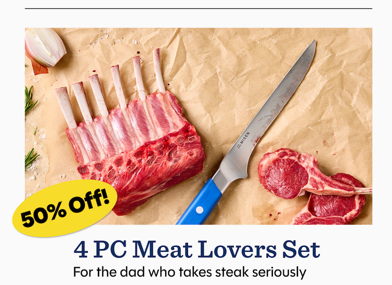 4 PC Meat Lovers Set