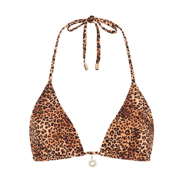 Leopard Bikini Top