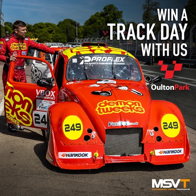 Want to win a FREE track day?!