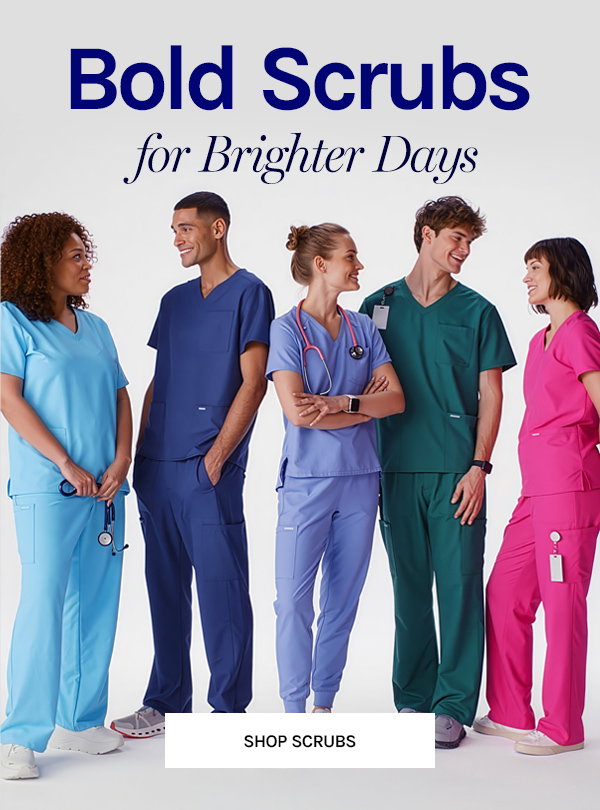 Bold Scrubs for Brighter Days