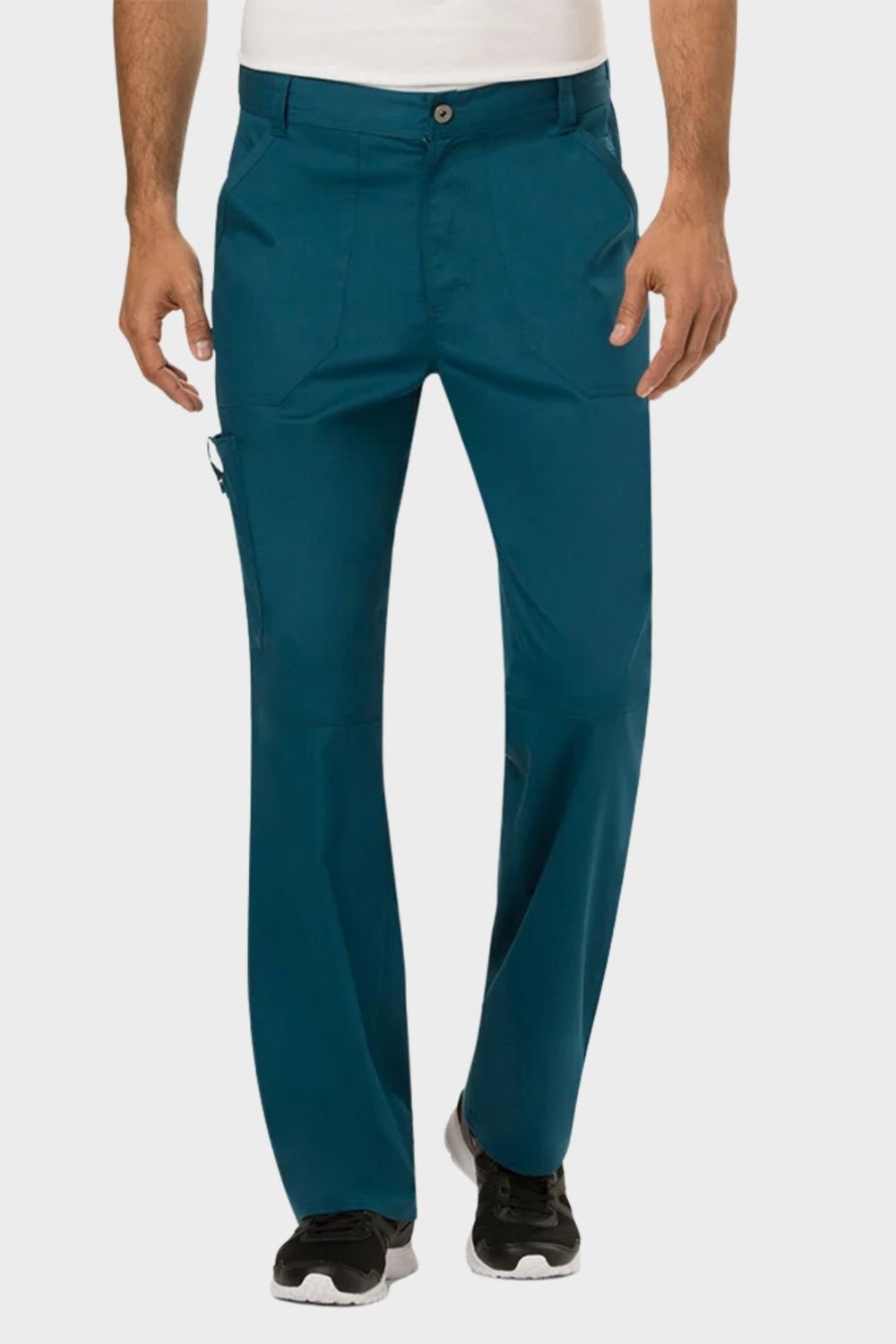 Image of Cherokee Revolution Men's Mid Rise Scrub Trousers, Caribbean Blue