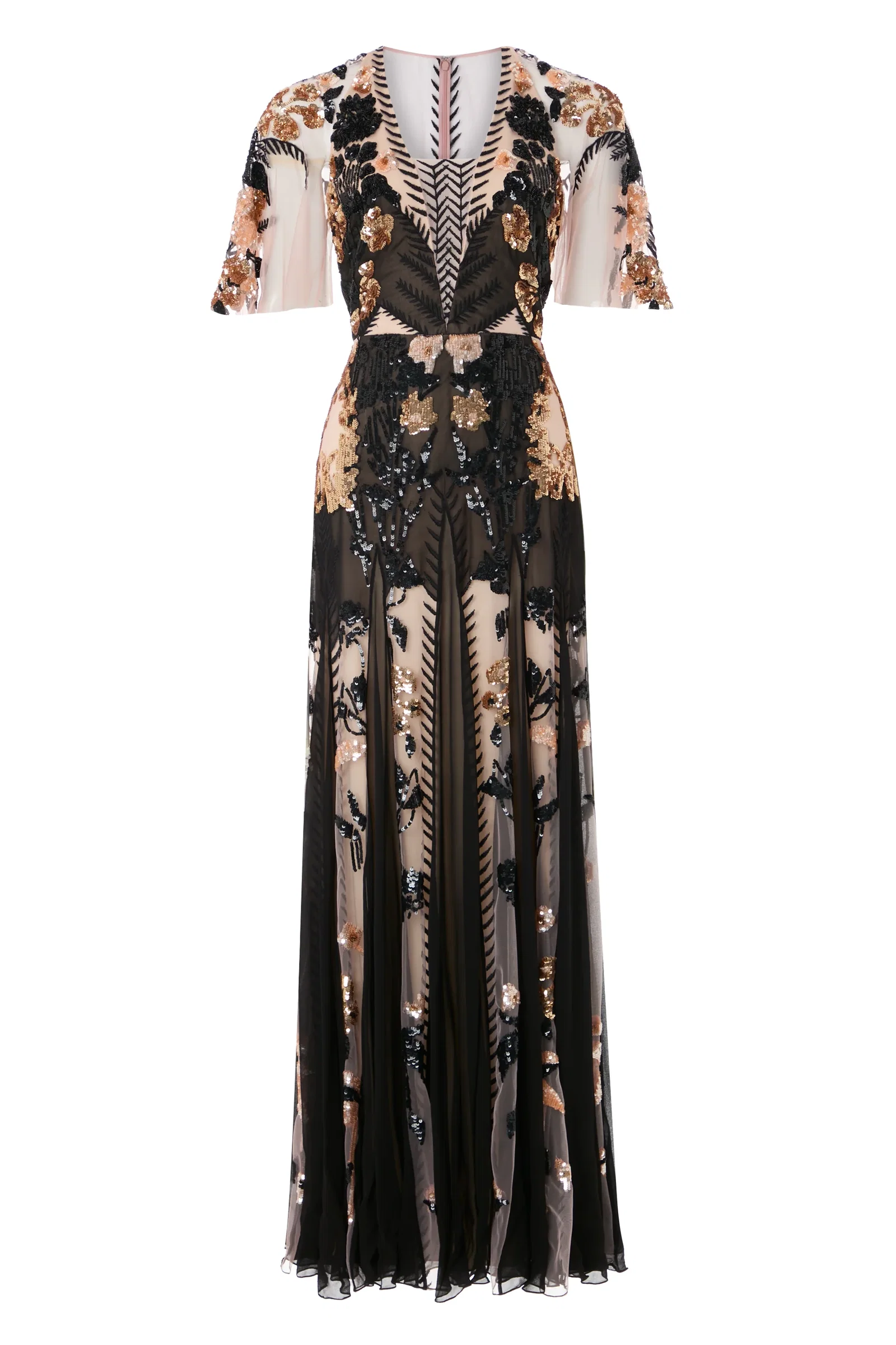 Image of Gilded Gown - Almond