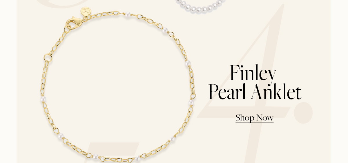 Finley Pearl Anklet
