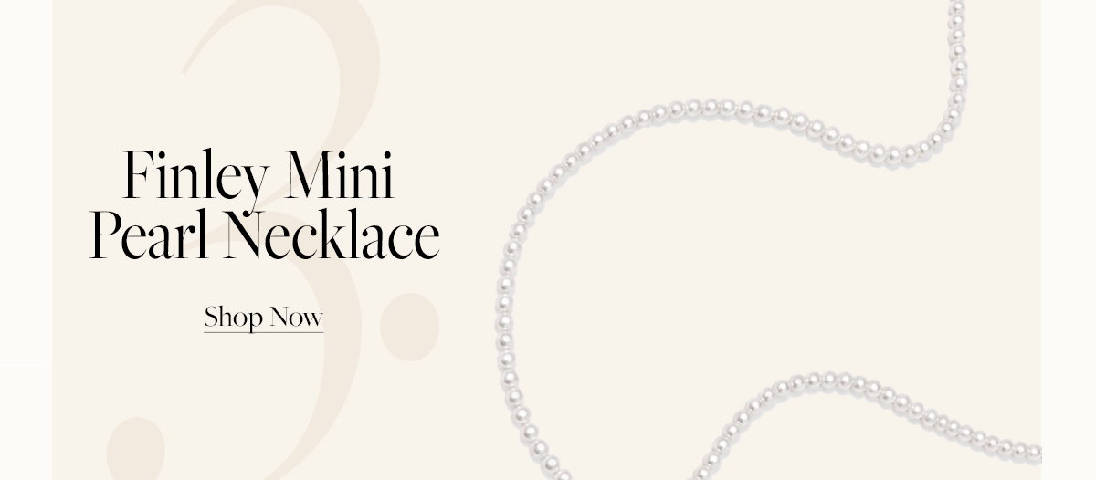 Finley Mini Pearl Necklace
