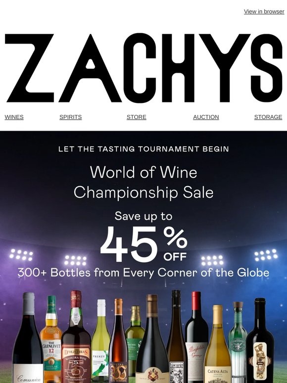 Up to 45% Off Wines From Around the World