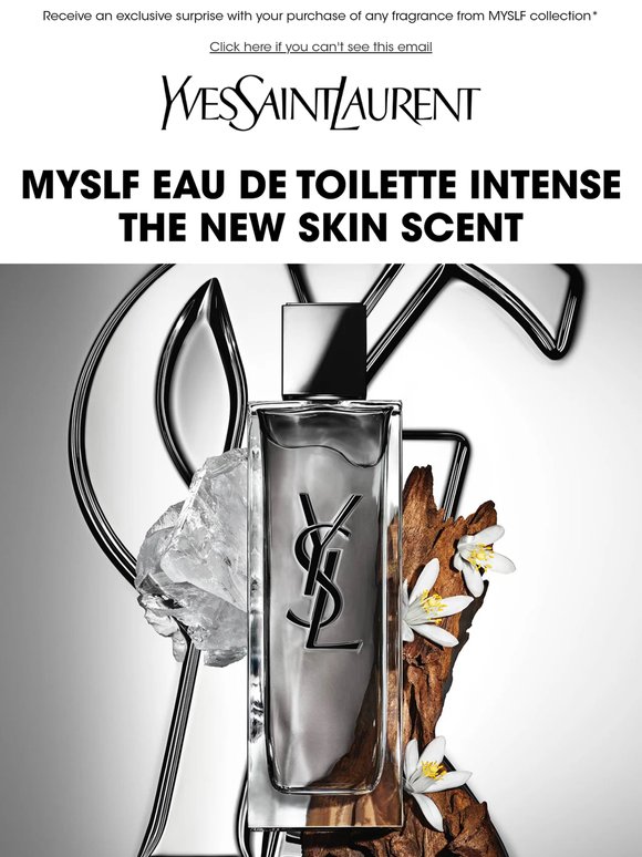 MYSLF Eau de Toilette Intense, the new woody skin musk fragrance
