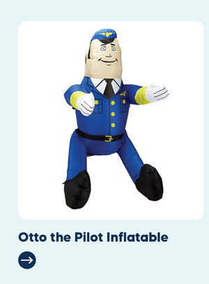 Otto the Pilot Inflatable