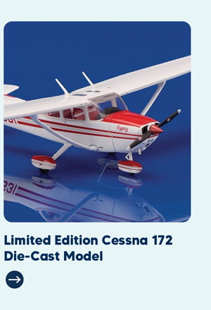 Limited Edition Sporty’s Cessna 172 Die-Cast Model