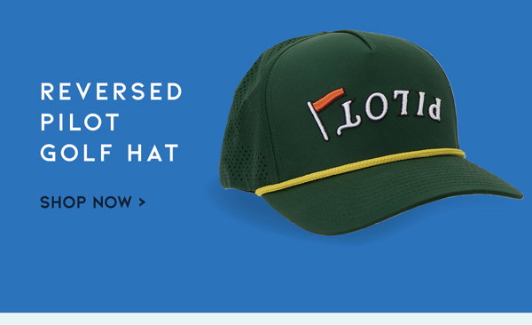 Reversed Pilot Golf Hat