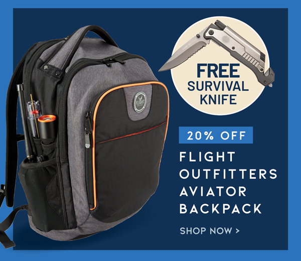 Flight Outfitters Aviator Backpack