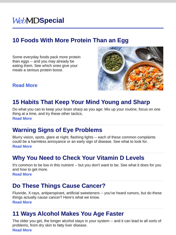 10 Foods With More Protein Than an Egg