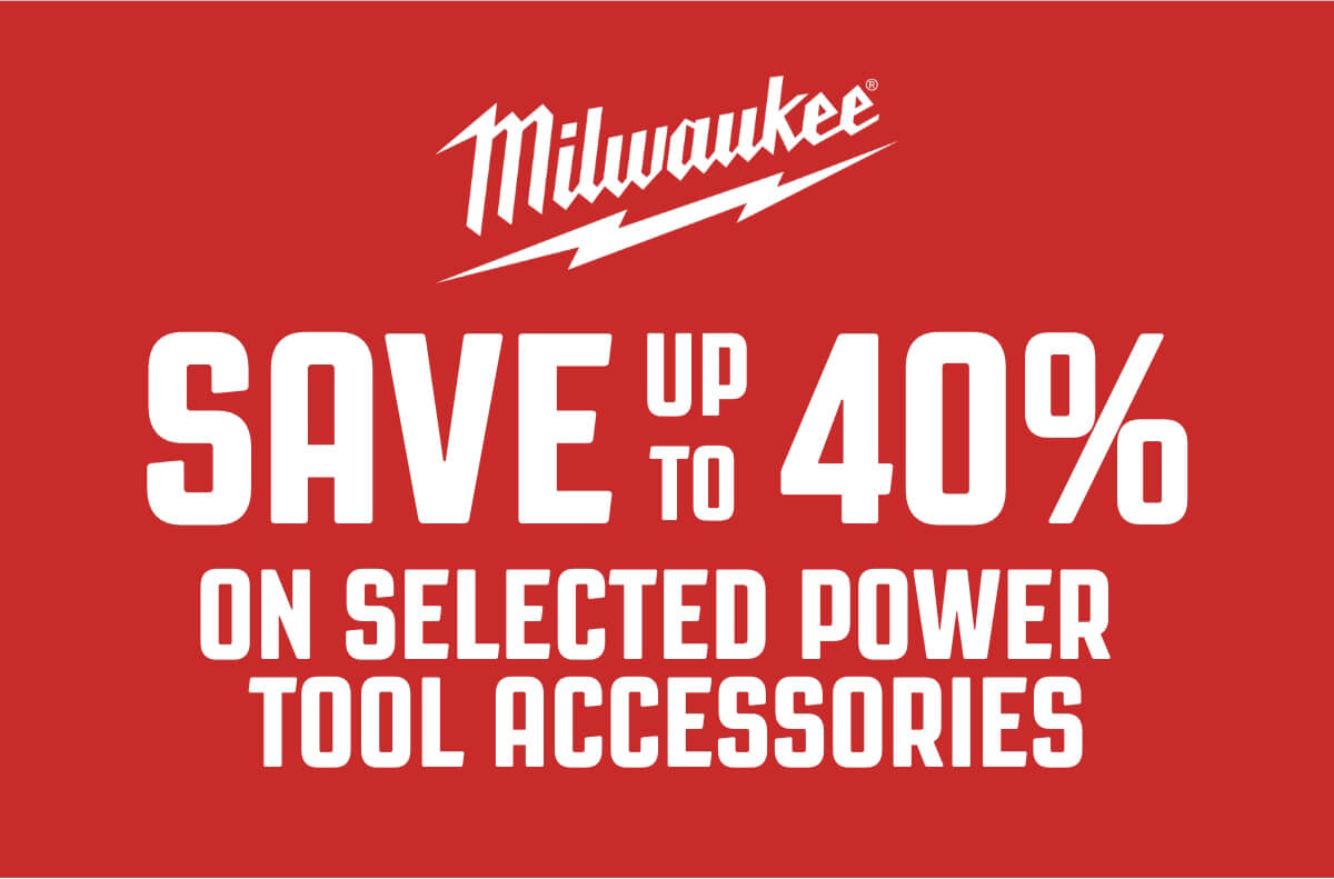 Milwaukee Power Tool Accessories Deals