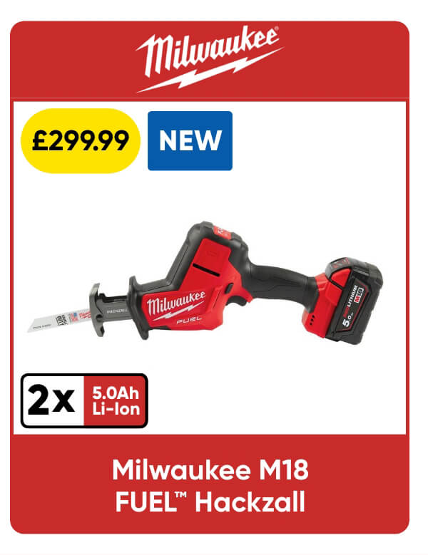 Milwaukee M18 FHZ-502X FUEL™ Hackzall 2 x 5.0Ah