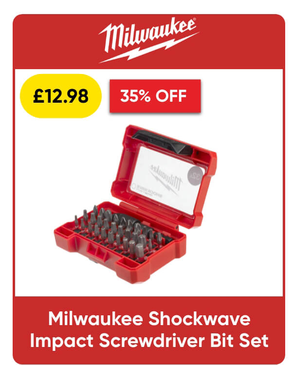 Milwaukee Shockwave Impact Screwdriver Bit Set