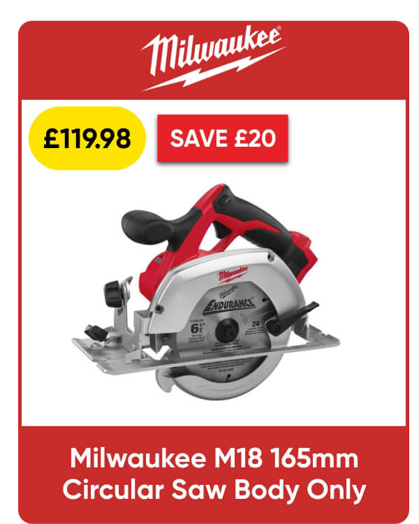 Milwaukee HD18CS-0 165mm Circular Saw Body Only