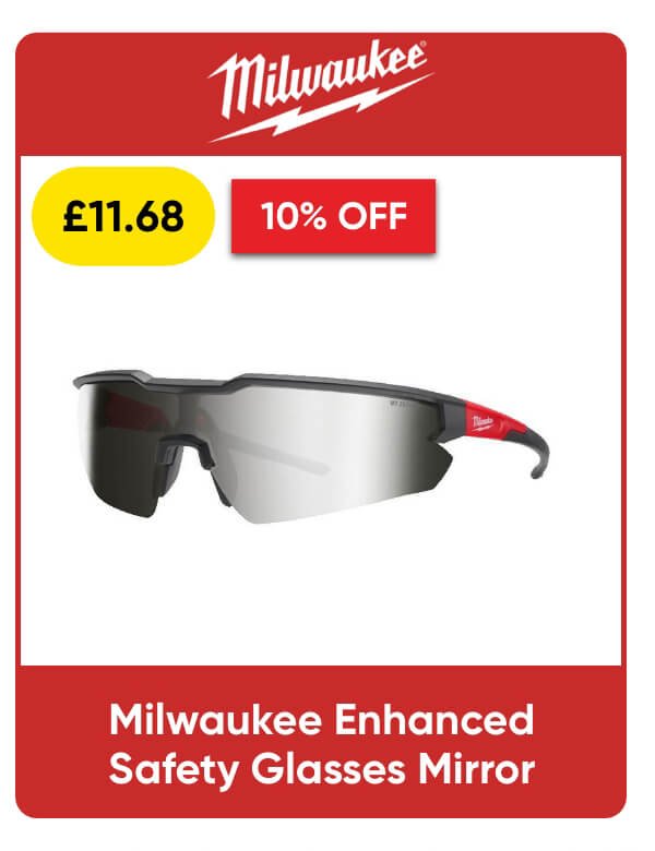 Milwaukee Enhanced Safety Glasses Mirror