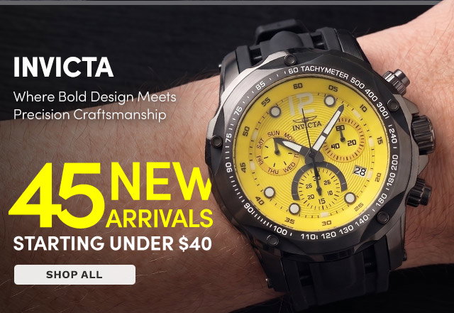 INV-48908 INVICTA | 45 New Arrivals Starting Under $40