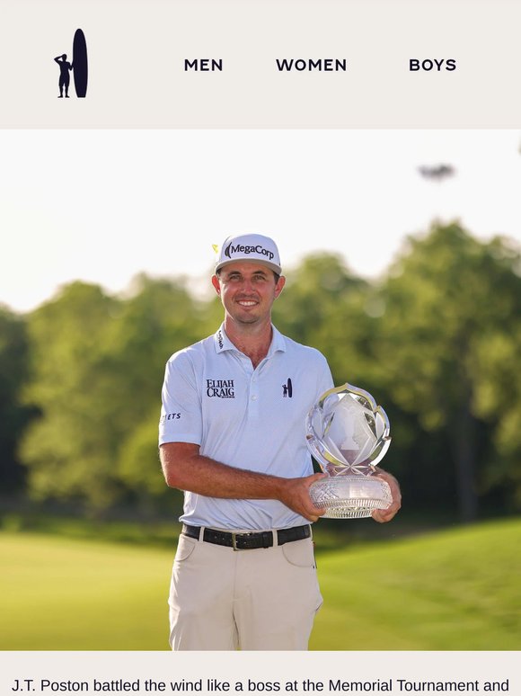 J.T. Poston Wins the Memorial Tournament