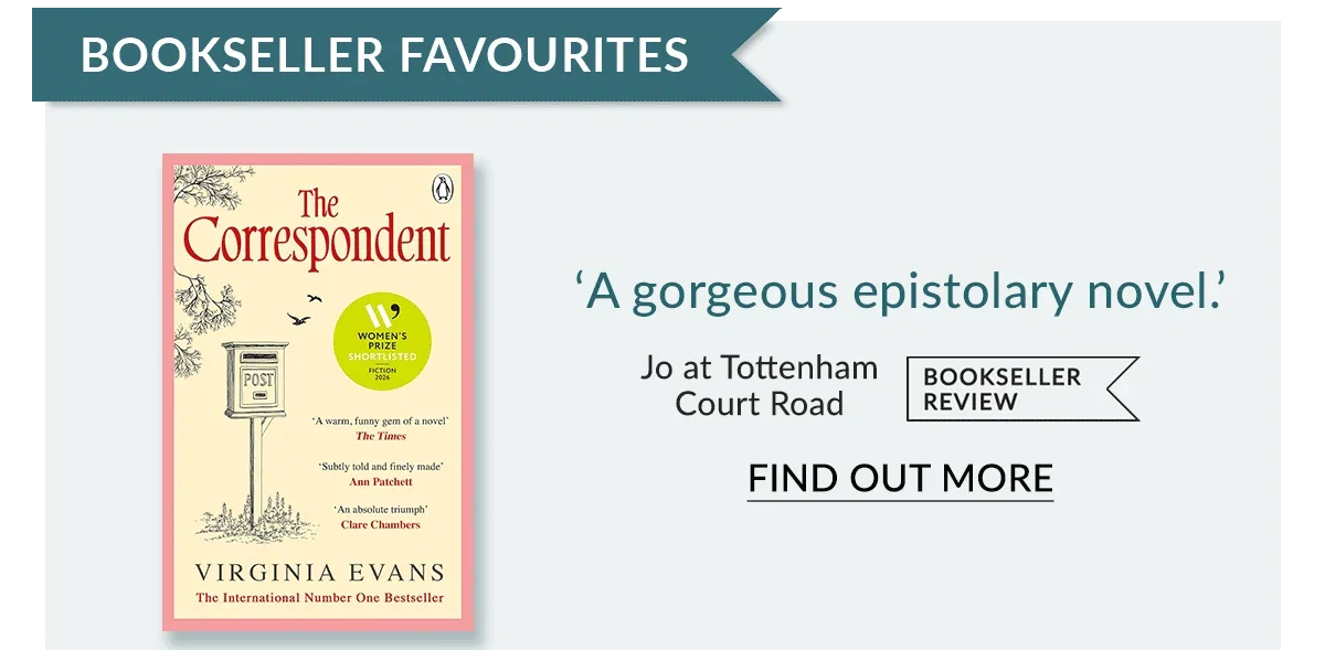 The Correspondent by Virginia Evans | FIND OUT MORE