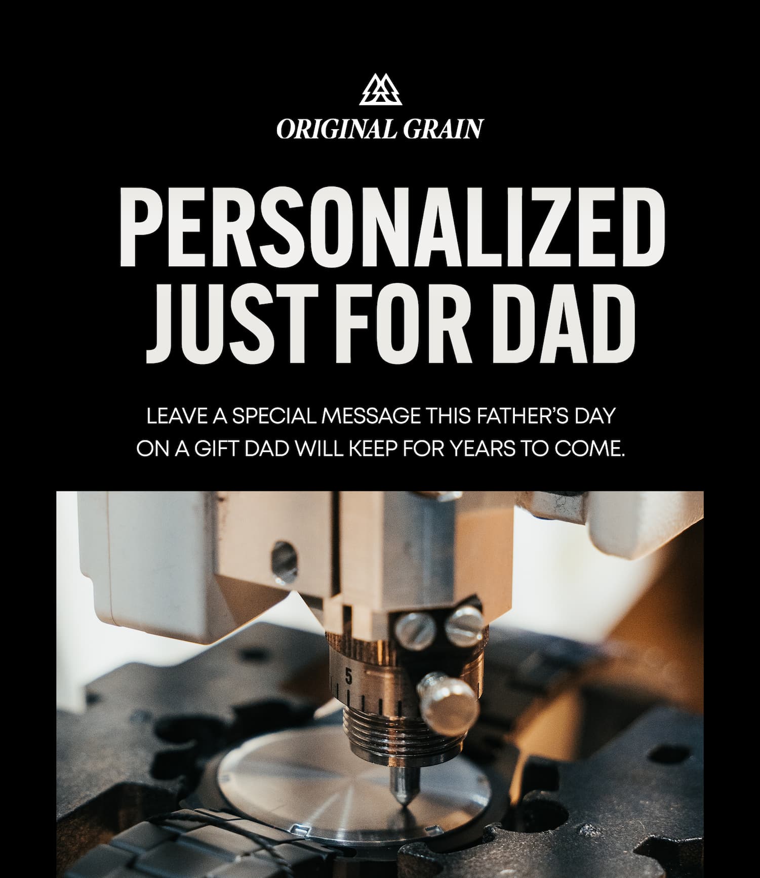 Personalize Dad's Watch