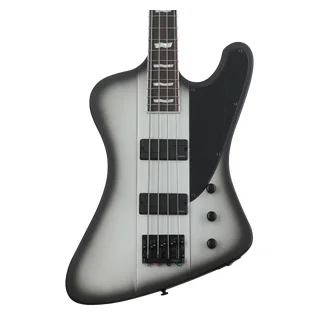ESP LTD Phoenix-1004 Bass Guitar - Silver Sunburst Satin