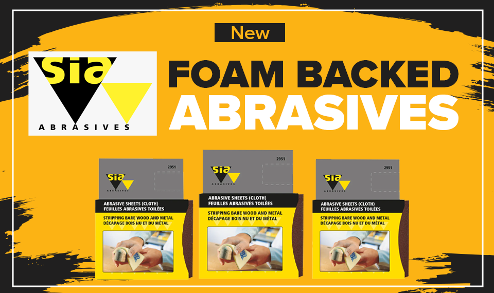 SIA Foam Backed Abrasives