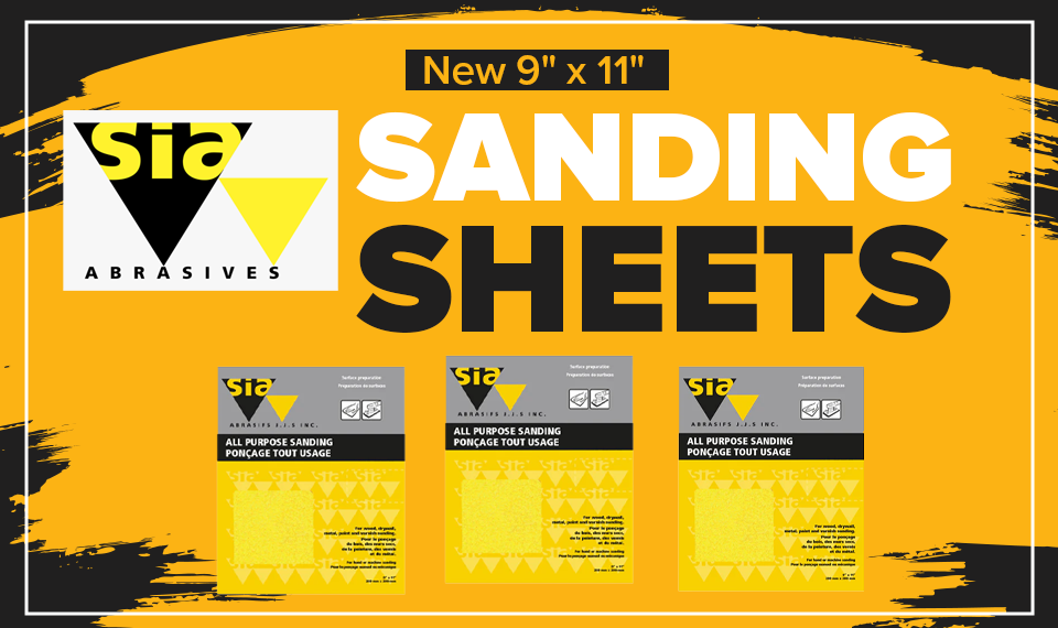 SIA sanding sheets