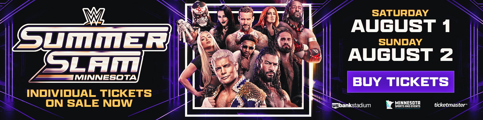 SummerSlam Tickets On Sale Now