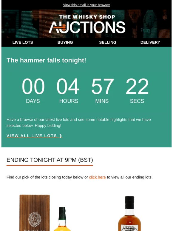 The hammer falls tonight!