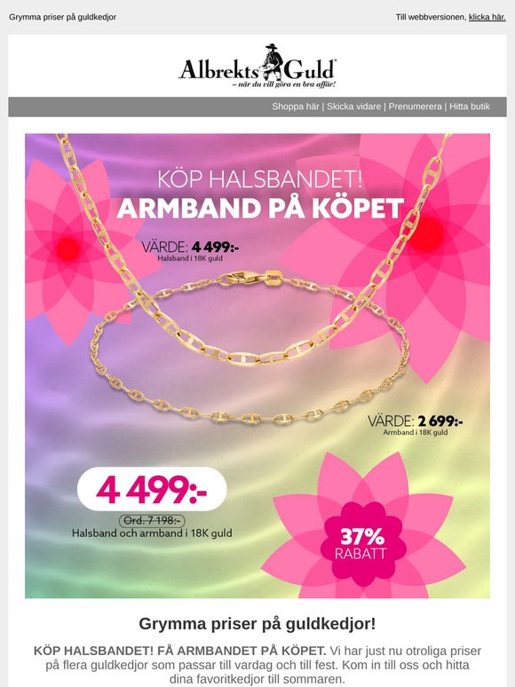 KÖP HALSBANDET, FÅ ARMBAND PÅ KÖPET!!