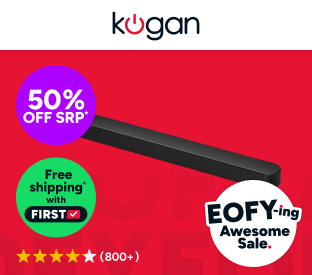 Kogan 2.1 Channel 110W Dolby Soundbar with Built-in Subwoofer Product Image