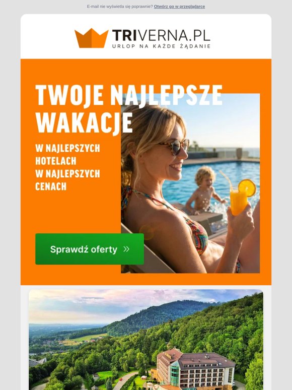 Twoje najlepsze wakacje zaczynają się tutaj ☀️