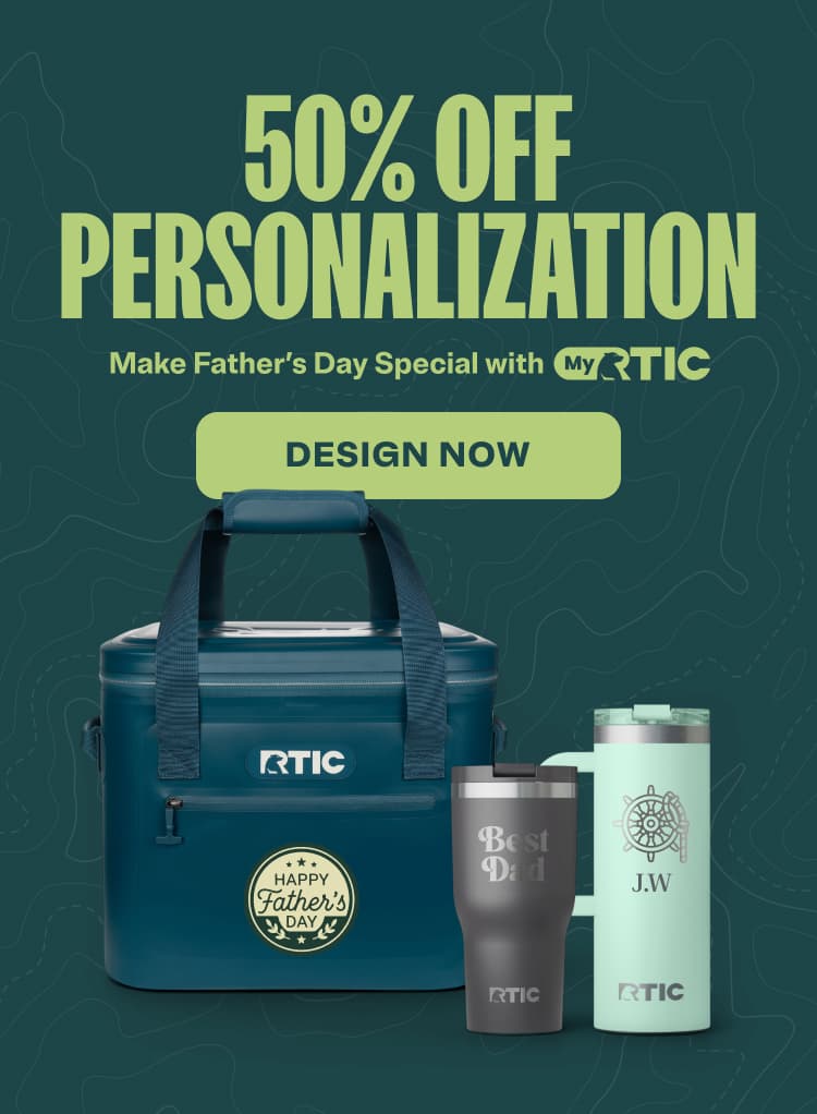 50% off personalization for dad