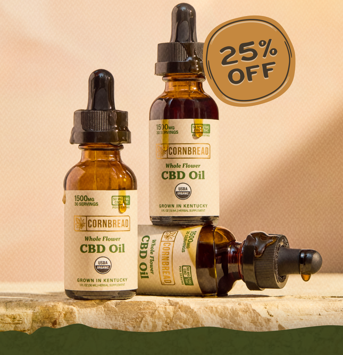 25% off CBD