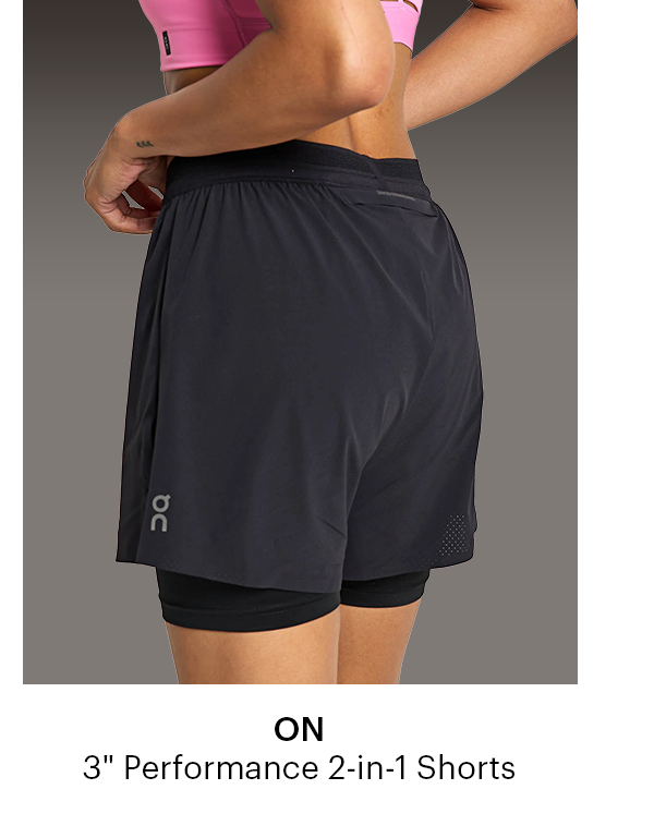 ON - 3" Performance 2-in-1 Shorts