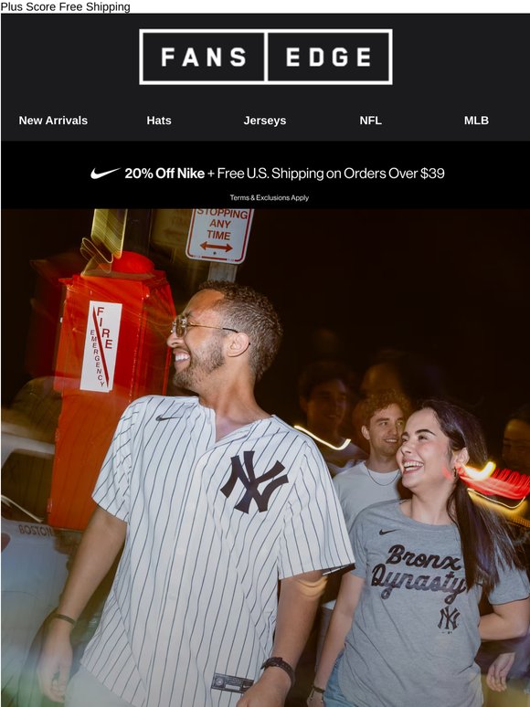 20% Off Nike Fits Built For The Ballpark