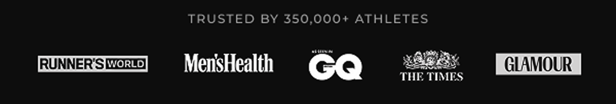 Trusted by 350,000+ Athletes