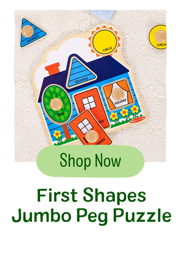 First Shapes Jumbo Peg Puzzle 