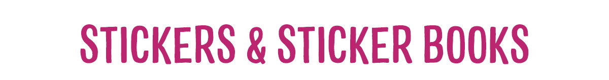 Stickers & Sticker Books 