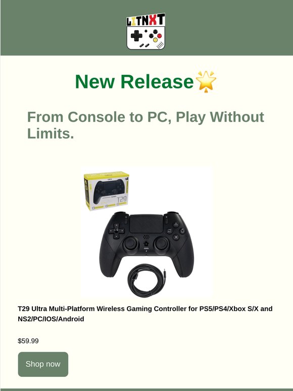 One Controller. Every Game. Every Platform.😆