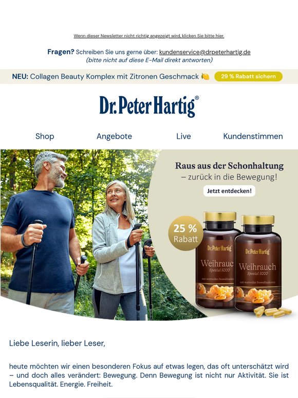 🌿 Tag der Bewegung: 25 % auf Weihrauch Spezial 5000