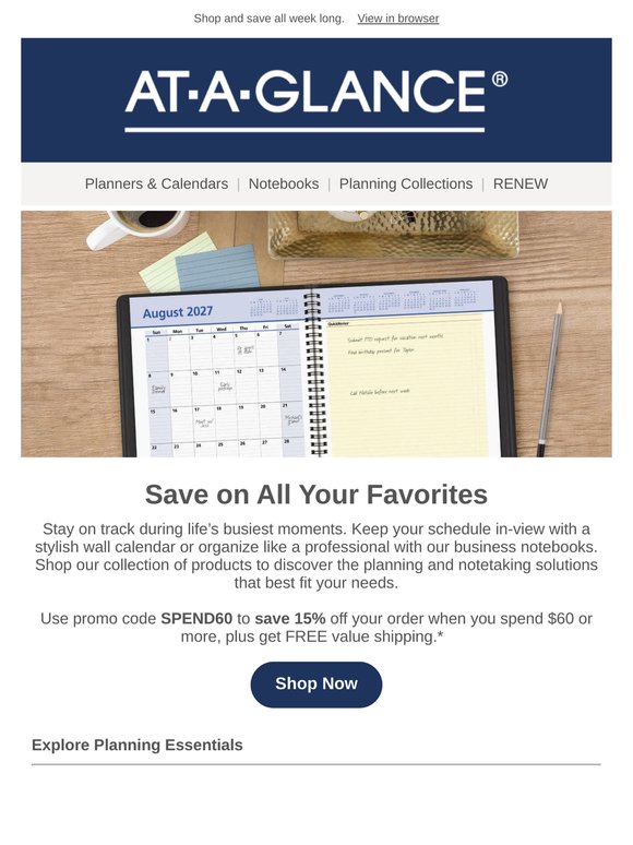 Promo code SPEND60 = big savings