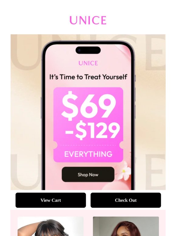 Glueless Wigs Starting at $69