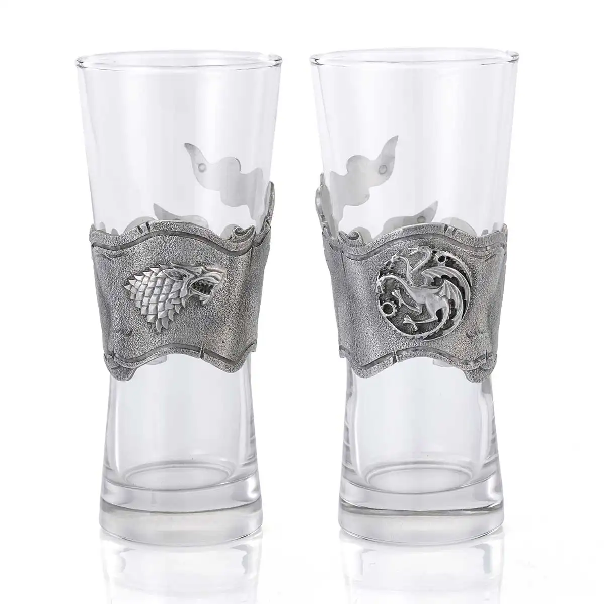 Image of Games of Thrones Pilsner Pair Ice & Fire