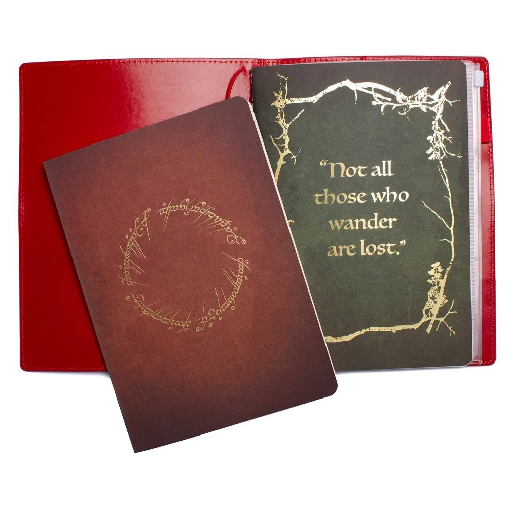 Image of The Lord of the Rings ™ Red Book of Westmarch ™ Traveler's Notebook Set