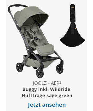 Joolz - Aer² Buggy inkl. Wildride Hüfttrage sage green