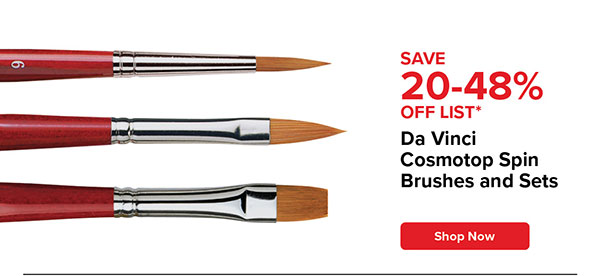 Da Vinci Cosmotop Spin Brushes and Sets