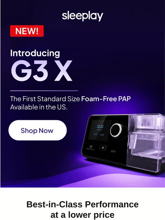 New CPAP just landed!