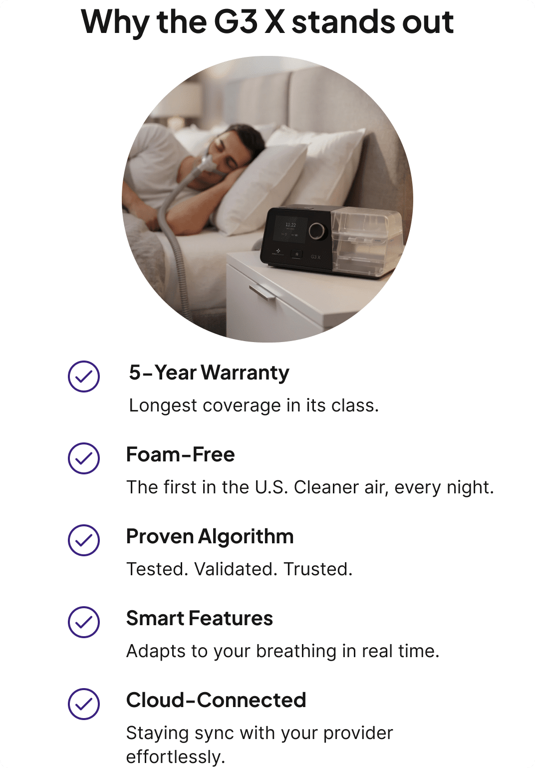 Why the G3 X stands out